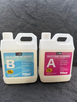 Silicone Mold Making Kit Liquid Silicone Rubber 140oz/1 Gallon -NEW (3530/14)