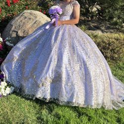 Purple Quinceañera Dress
