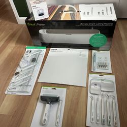 Cricut Maker (Original Model) – New in Box + Tools