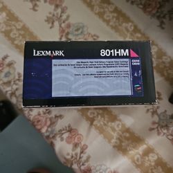 One Magenta LEXMARK Toner Cartridge (OBO)
