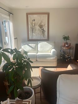Genuine Leather Loveseat