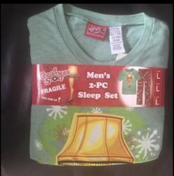 Brand New Christmas Story Pajama Set.