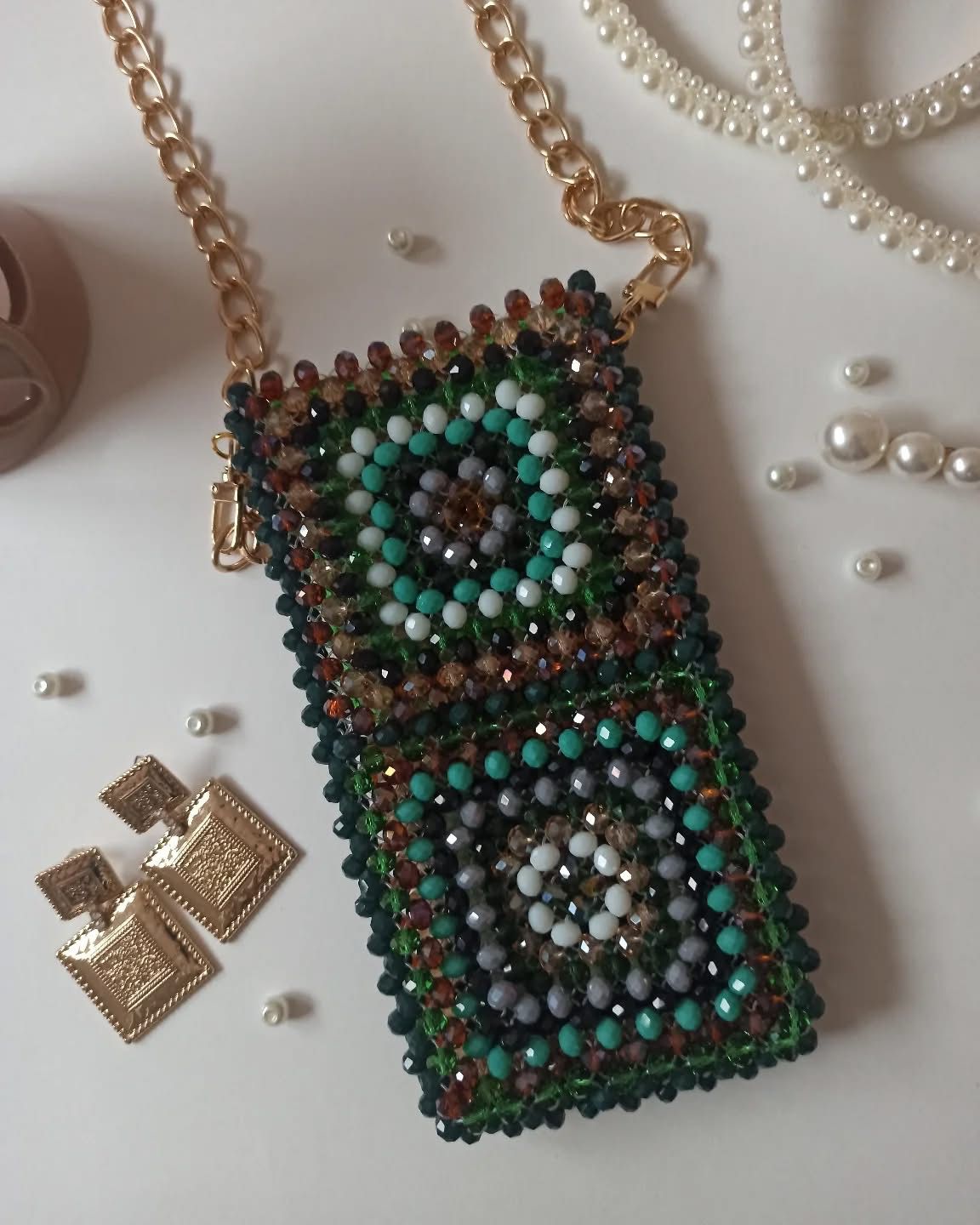 Crystal phone Bags