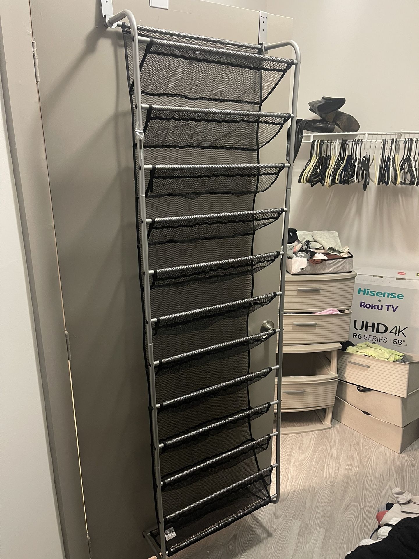 Beautiful Metal Hanging Shoe Rack 