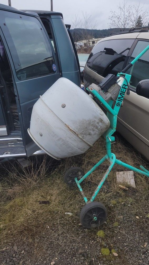 Concrete Mixer. Unknown If It Works. Make Offer,All Products : American Fashion Style Bags On Sale