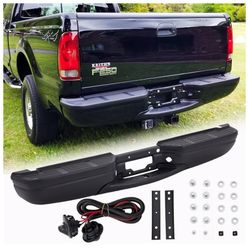 Rear Steel Step Bumper Assembly for 1(contact info removed) Ford F250 F350 Super Duty
