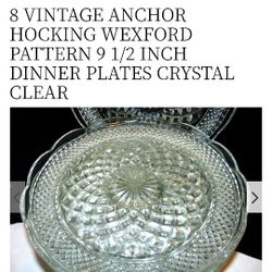 Vintage Plates  2  And OneCandy Dish I Think It Is