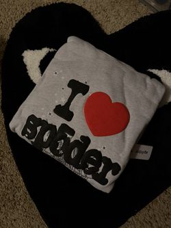 I ❤️ Sp5der Grey Hoodie