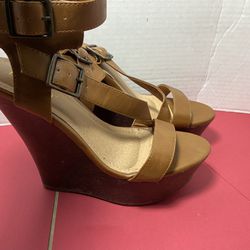 Camel Color Wedges Bamboo Brand 