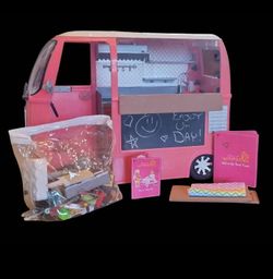 Complete OUR GENERATION OG Grill to Go lite n sound Food Truck Playset Dollhouse