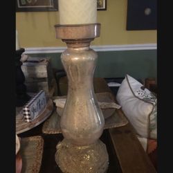 Gorgeous 19” Candle Holder With LED Candle