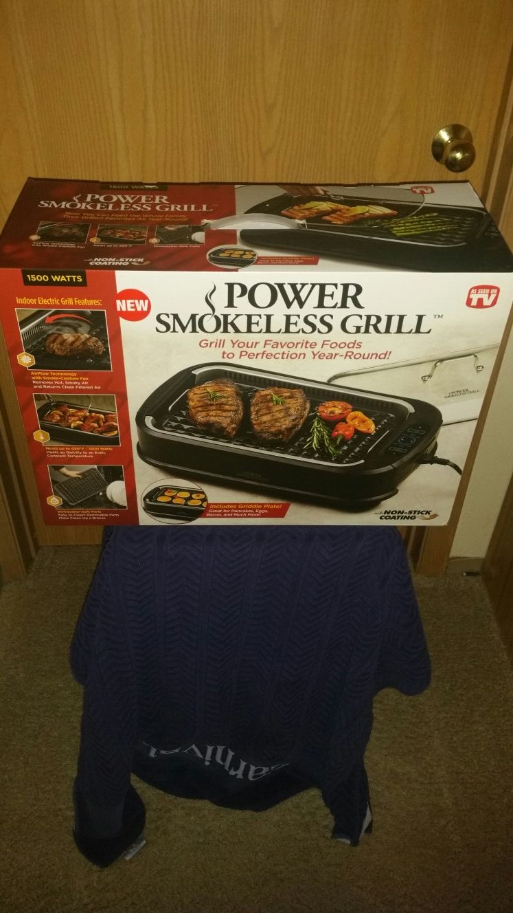 Powerless smokeless grill