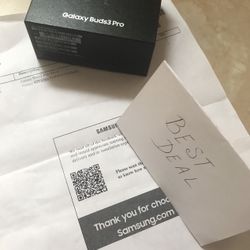 BRAND NEW Samsung Galaxy Buds3 Buds 3 Pro Original Authentic Genuine SEALED