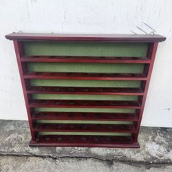 Wooden Golf Ball Display Case