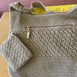 Medium Size Fabric Bag With Coin Purse