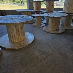 Wooden Spools