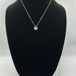 Sterling Silver Clover Necklace