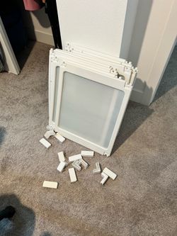 Modular acrylic dog playpen