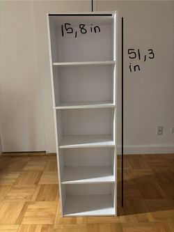 White Unit Shelf