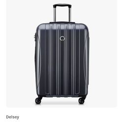Delsey Helium Aero Hardside Expandable 25" Spinner - Steel Grey