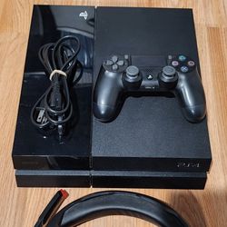 PS4 System & Headset