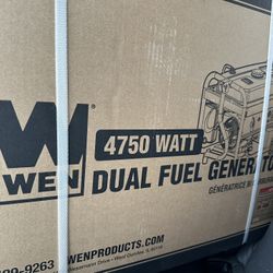 Wen Portable generator 4750W