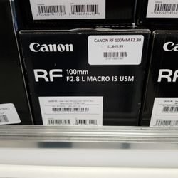 Canon RF 100mm F2.8