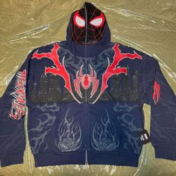 Civil Regime × Marvel Miles Morales Hoodie - Size S