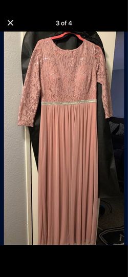 Party dress dust pink