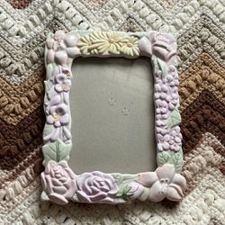 Ceramic Floral Frame