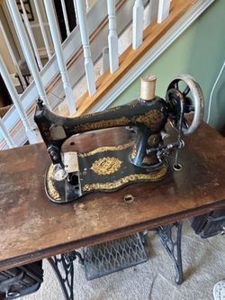 Antique Singer sewing machine