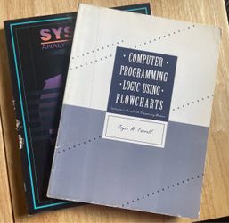 Computer programming logic using flowcharts