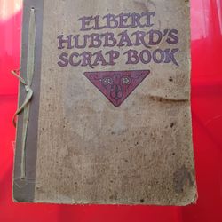 Rare Elbert Hubbard's 1923 Scrapebook with Misprint
