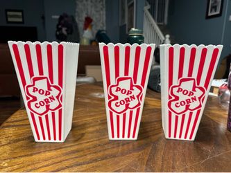 Popcorn Buckets - Plastic