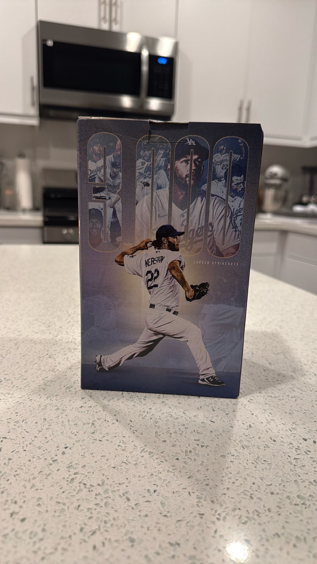Clayton Kershaw 3000 Bobblehead 