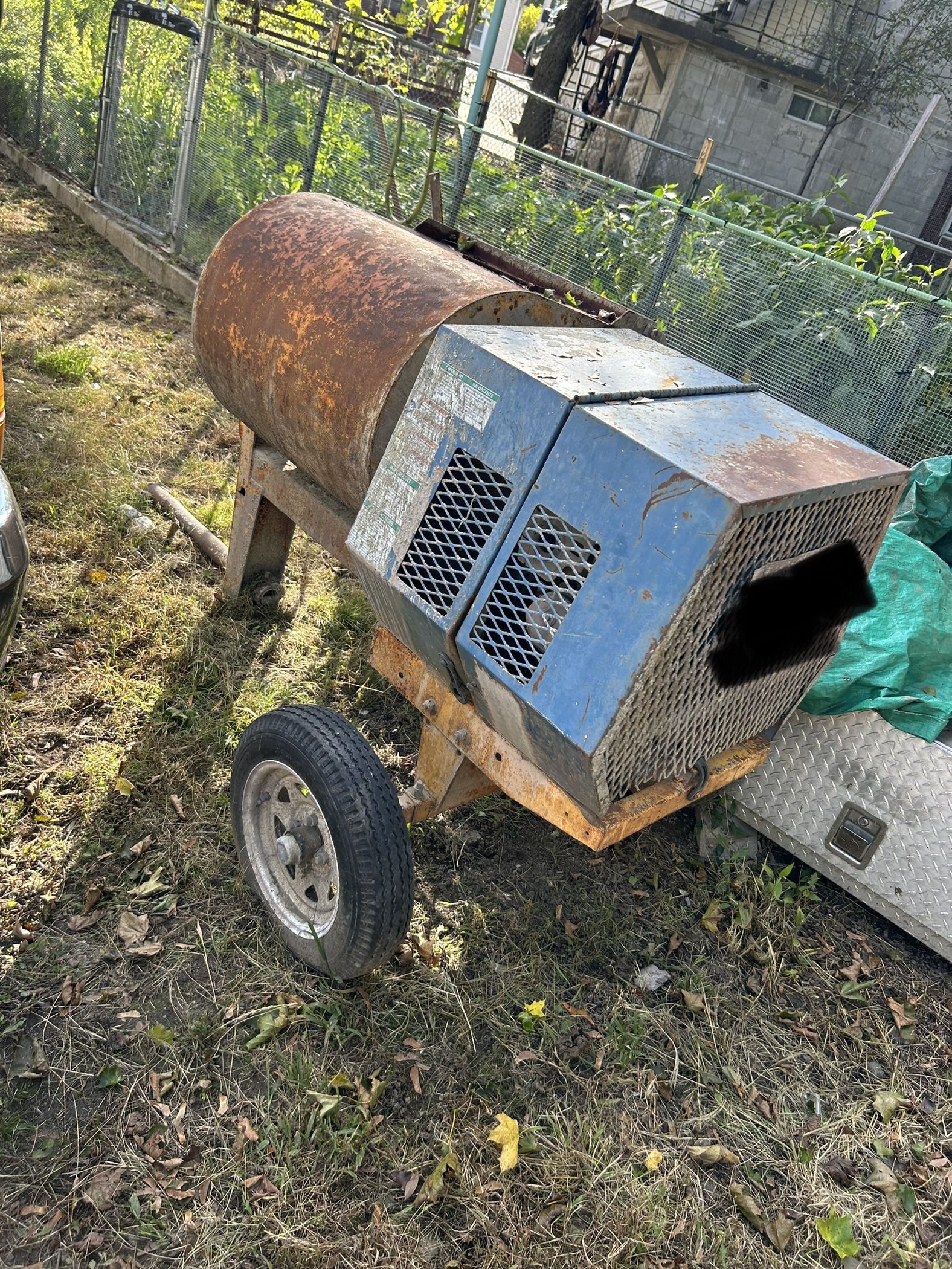 Mortar Mixer Honda Gas Engine