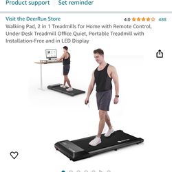 Walking Pad/treadmill Open Box