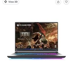 ASUS - ROG Strix G18 18" 2.5K 240Hz Gaming Laptop - Intel Core Ultra 9 HX - 32GB RAM - NVIDIA GeForce RTX 5080 - 2TB SSD - Eclipse Gray