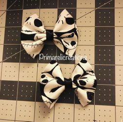 Jack hair bow set