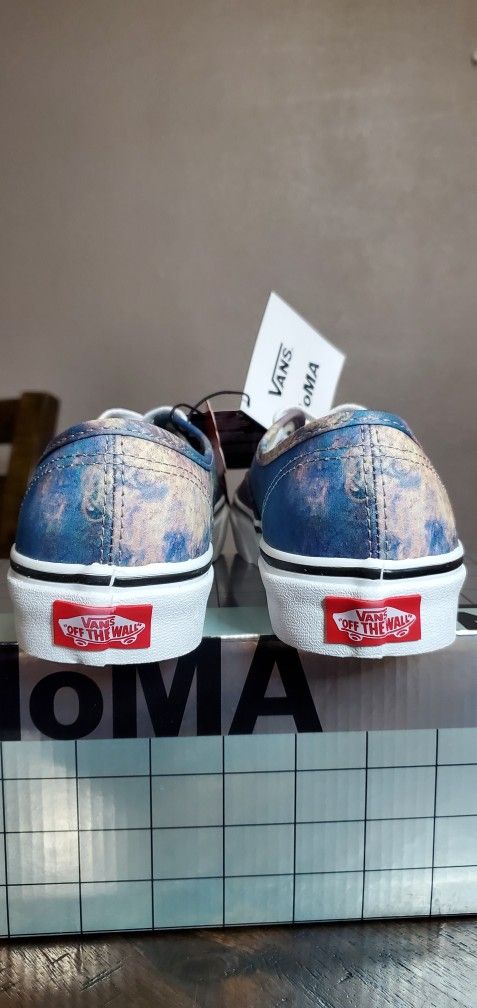 Vans MoMA Authentic Claude Monet Women Size 5, Men Size