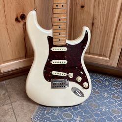 I can’t believe I’m Selling My Guitar For This But I Need To Get Ride Fender Player Plus Stratocaster Electric Guitar - Olympic Pearl with Maple Fin  