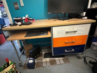 Pottery barn locker desk