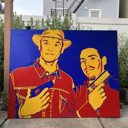 John Wayne Painting
