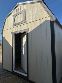 Barn-Style Outdoor Storage Shed