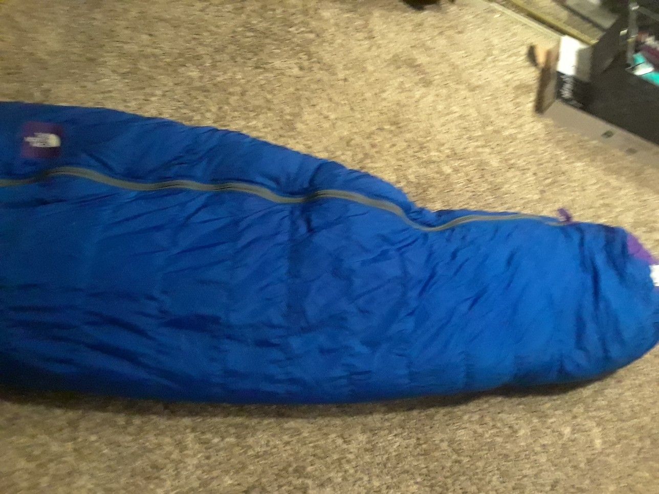 North face sleeping bag