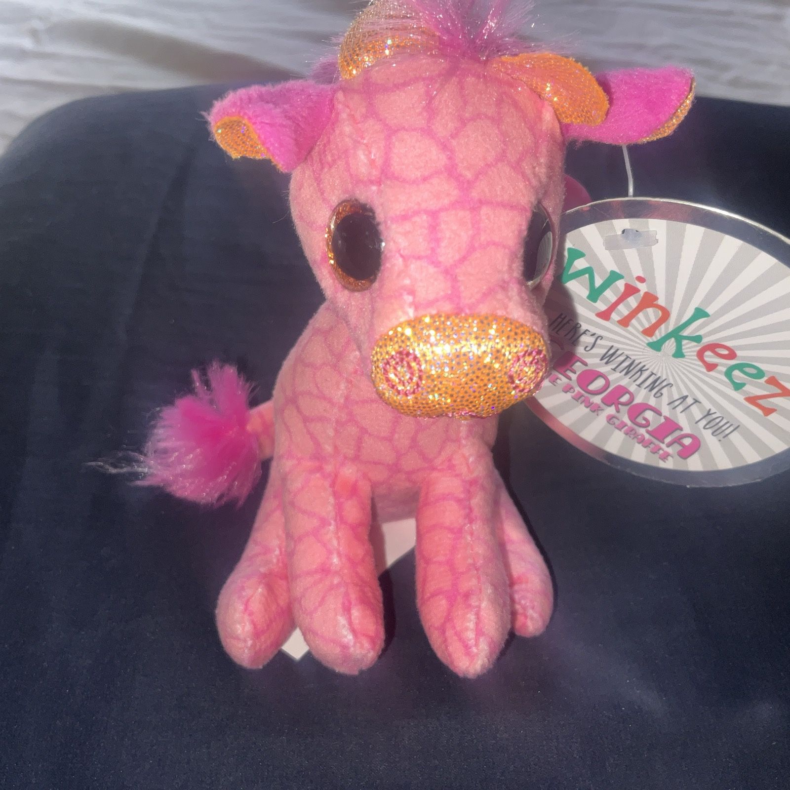 Winkeez Georgia The Pink Giraffe 