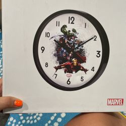 Marvel Clock 