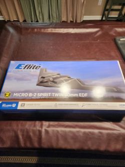 E-flite micro B2 bomber brand new condition bind and fly with two brand new batteries
