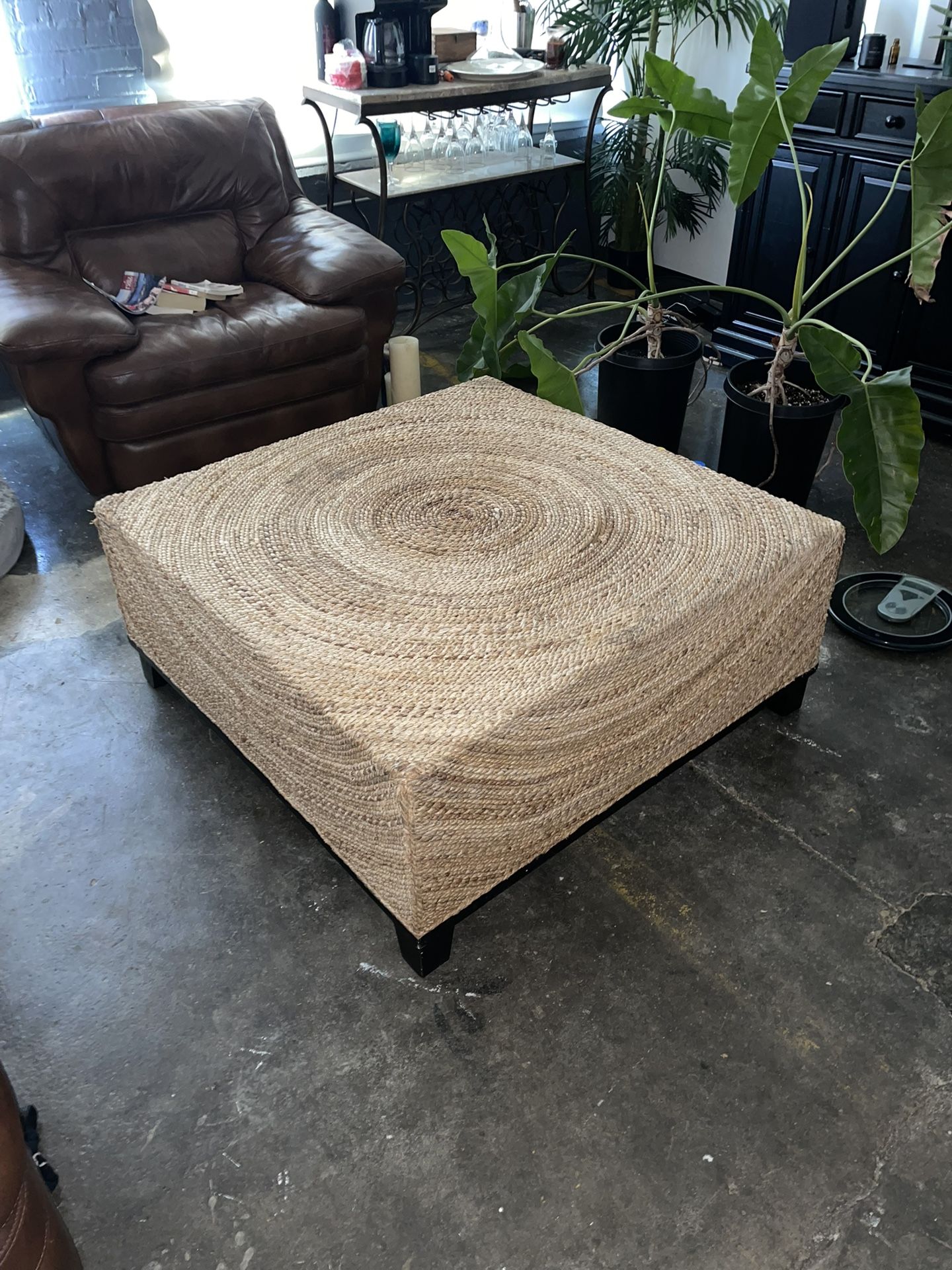 Handmade Woven Coffee Table