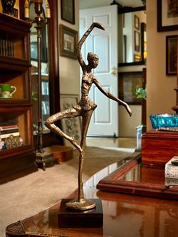 Vintage Mid Century/Brutalist Ballerina Sculpture